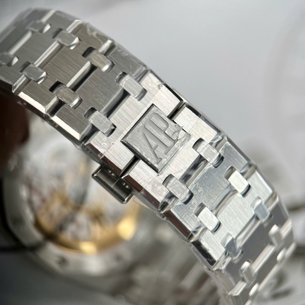 Đồng hồ Audemars Piguet Royal Oak 15500 Replica 11 mặt đen nhà máy APS 41mm (2)