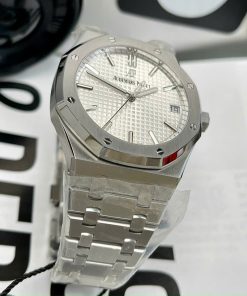 Đồng hồ Audemars Piguet Royal Oak 15500 Replica 1 1 mặt trắng nhà máy APS 41mm (2)