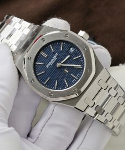 Đồng hồ Audemars Piguet Royal Oak Jumbo Fake 11 mặt xanh blue 39mm (2)