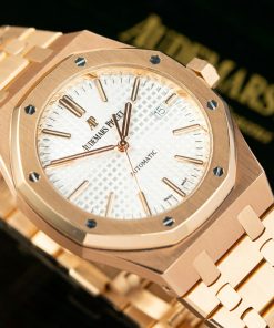 Đồng hồ Audemars Piguet Royal Oak Selfwinding 15400OR Rep 11 mặt trắng 41mm (1)