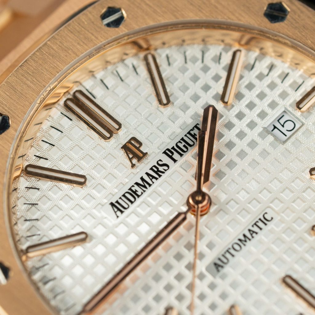 Đồng hồ Audemars Piguet Royal Oak Selfwinding 15400OR Rep 11 mặt trắng 41mm (1)