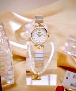 Đồng hồ Dior Nữ Máy Quarzt Nhật Cọc Số La Mã Kim Loại Demi Like Auth 22mm (1)