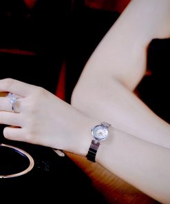 Đồng hồ Dior Nữ Máy Quarzt Nhật Cọc Số La Mã Kim Loại Like Auth 22mm