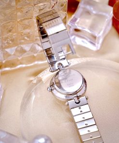 Đồng hồ Dior Nữ Máy Quarzt Nhật Cọc Số La Mã Kim Loại Like Auth 22mm