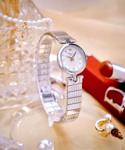 Đồng hồ Dior Nữ Máy Quarzt Nhật Cọc Số La Mã Kim Loại Like Auth 22mm