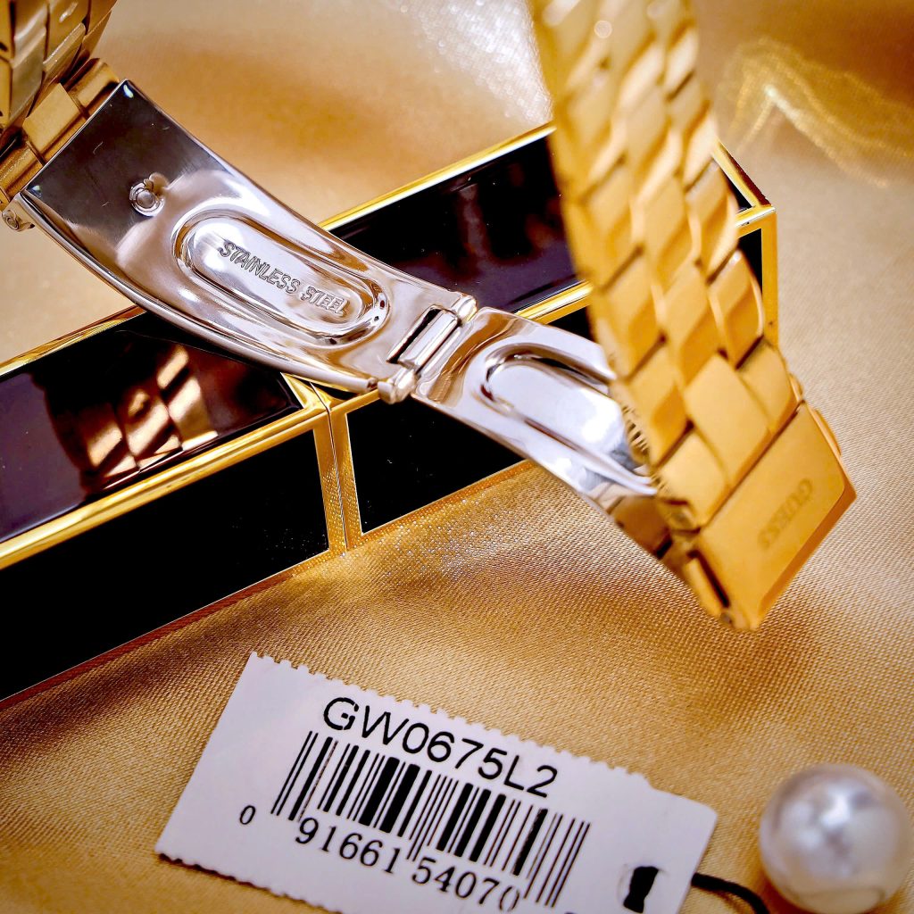 Đồng hồ Guess Iconic Silver Nữ Dây Kim Loại Đủ 3 Màu Like Auth 39mm