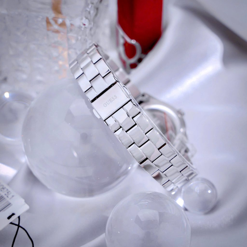Đồng hồ Guess Iconic Silver Nữ Dây Kim Loại Đủ 3 Màu Like Auth 39mm
