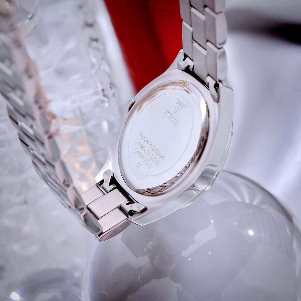 Đồng hồ Guess Iconic Silver Nữ Dây Kim Loại Đủ 3 Màu Like Auth 39mm