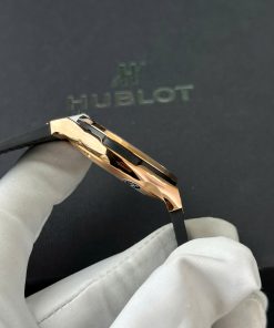 Đồng hồ Hublot Classic Fusion King Gold Replica 11 mặt đen nhà máy JJF 38mm (2)
