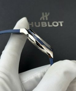 Đồng hồ Hublot Classic Fusion Titanium Rep 1 1 mặt xanh blue nhà máy JJF 38mm (2)