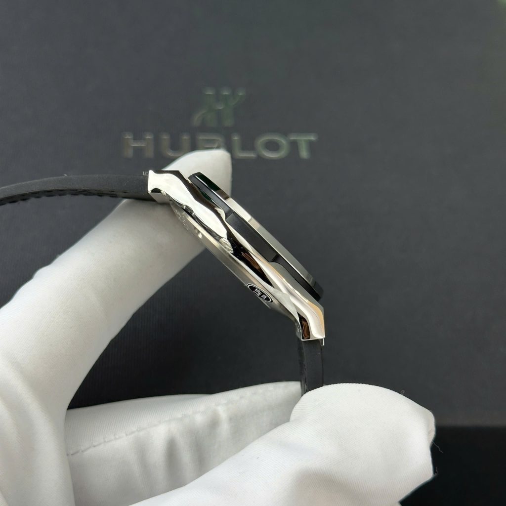 Đồng hồ Hublot Classic Fusion Titanium Rep 11 cao cấp mặt trắng nhà máy JJF 38mm (2)
