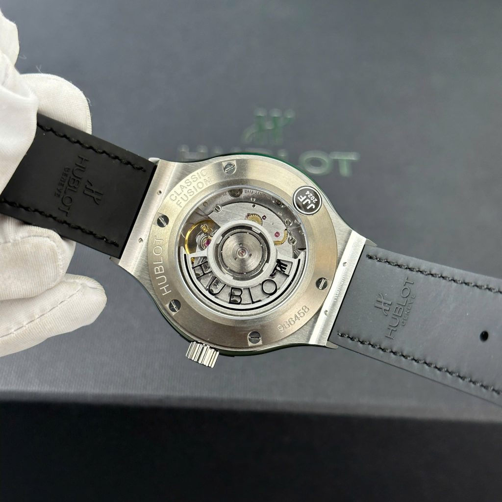 Đồng hồ Hublot Classic Fusion Titanium Replica 11 mặt xám nhà máy JJF 38mm (2)