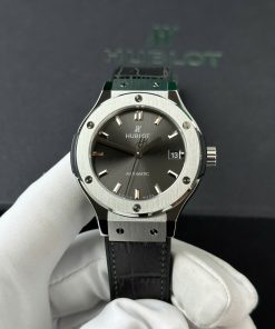 Đồng hồ Hublot Classic Fusion Titanium Replica 11 mặt xám nhà máy JJF 38mm (2)