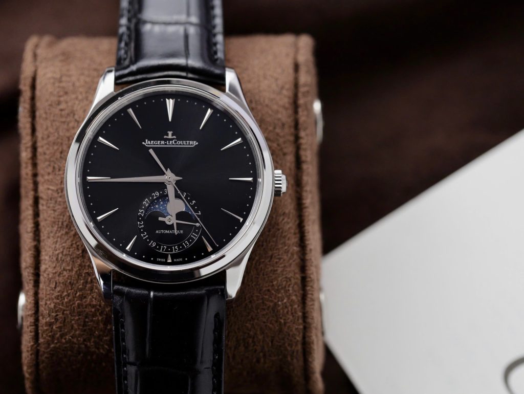 Đồng hồ Jaeger-LeCoultre Master Ultra-Thin Moon Rep 11 cao cấp màu đen 39mm (2)