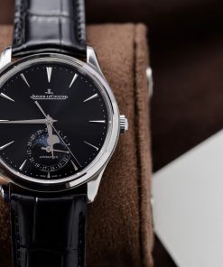 Đồng hồ Jaeger-LeCoultre Master Ultra-Thin Moon Rep 11 cao cấp màu đen 39mm (2)