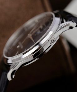 Đồng hồ Jaeger-LeCoultre Master Ultra-Thin Moon Rep 11 cao cấp màu đen 39mm (2)