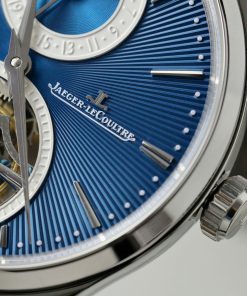 Đồng hồ Jaeger Lecoultre Master Ultra Thin Tourbillon Rep 11 màu xanh nhà máy APS 40mm (2)