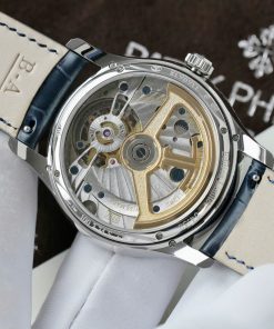 Đồng hồ Jaeger Lecoultre Master Ultra Thin Tourbillon Rep 11 màu xanh nhà máy APS 40mm (2)