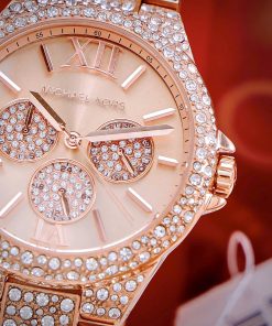 Đồng hồ Michael Kors Camille nữ đính đá đủ 3 màu Fake 11 40mm
