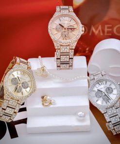 Đồng hồ Michael Kors Camille nữ đính đá đủ 3 màu Fake 11 40mm