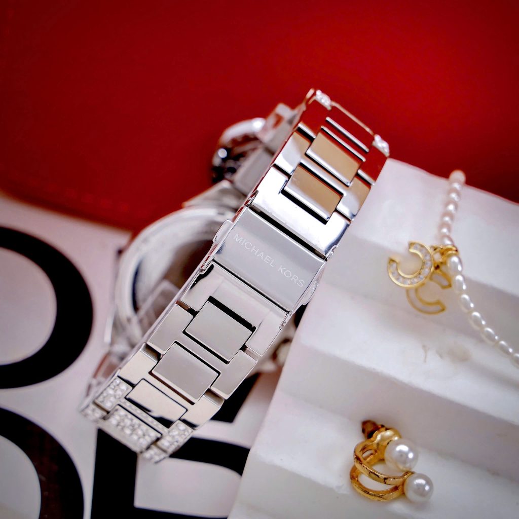Đồng hồ Michael Kors Camille nữ đính đá đủ 3 màu Fake 11 40mm