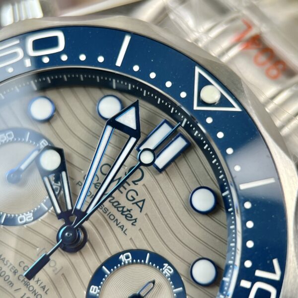 Đồng hồ Omega Seamaster Diver 300M Chronograph Rep 11 cao cấp mặt xám nhà máy N1 44mm (2)