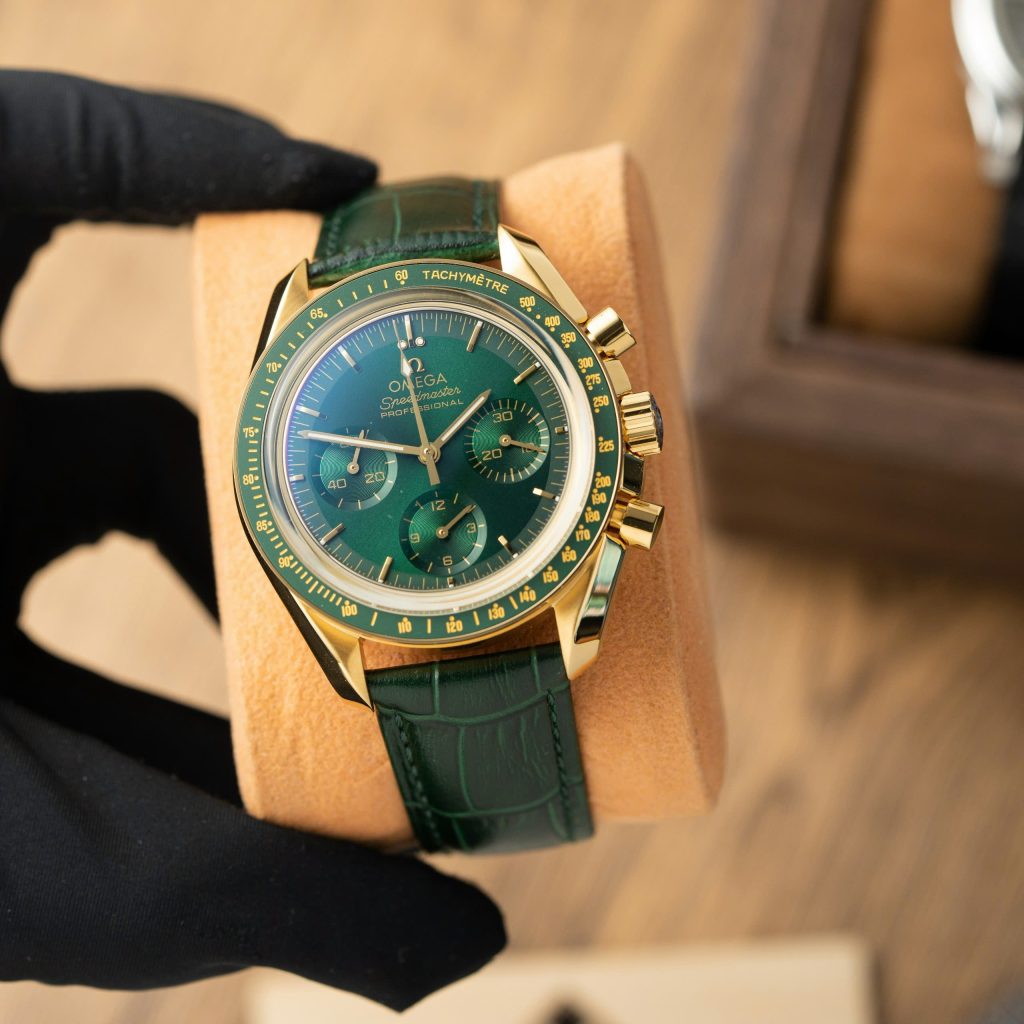 Đồng hồ Omega Speedmaster Moonwatch Professional Rep 11 cao cấp mặt xanh RMF 44mm (2)