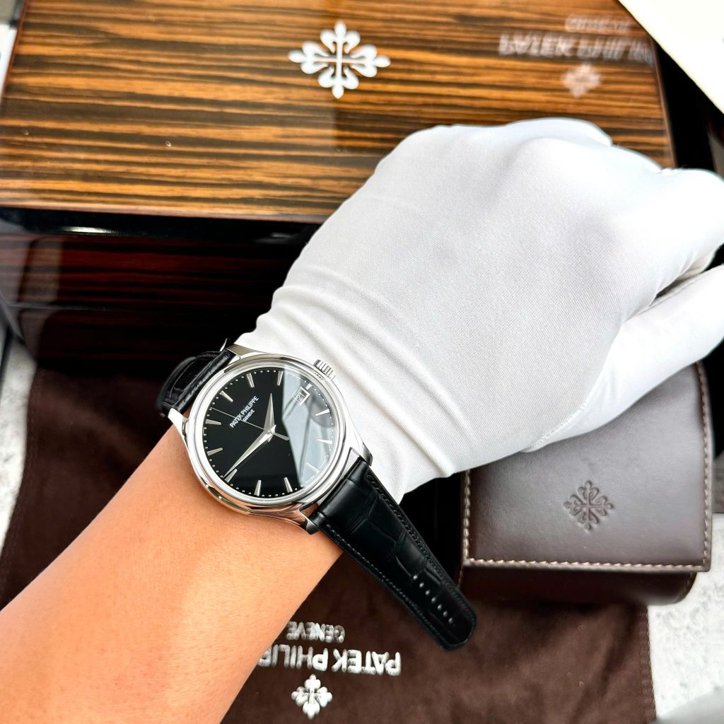 Đồng hồ Patek Philippe Calatrava 5227G Super Fake 11 màu đen nhà máy GR 39mm (2)