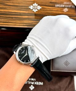 Đồng hồ Patek Philippe Calatrava 5227G Super Fake 11 màu đen nhà máy GR 39mm (2)