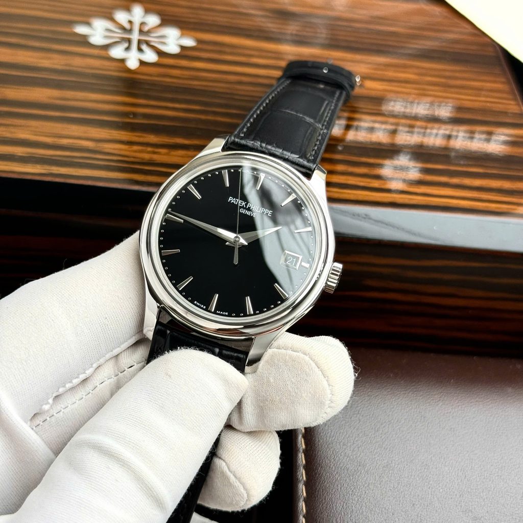 Đồng hồ Patek Philippe Calatrava 5227G Super Fake 11 màu đen nhà máy GR 39mm (2)