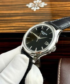 Đồng hồ Patek Philippe Calatrava 5227G Super Fake 11 màu đen nhà máy GR 39mm (2)