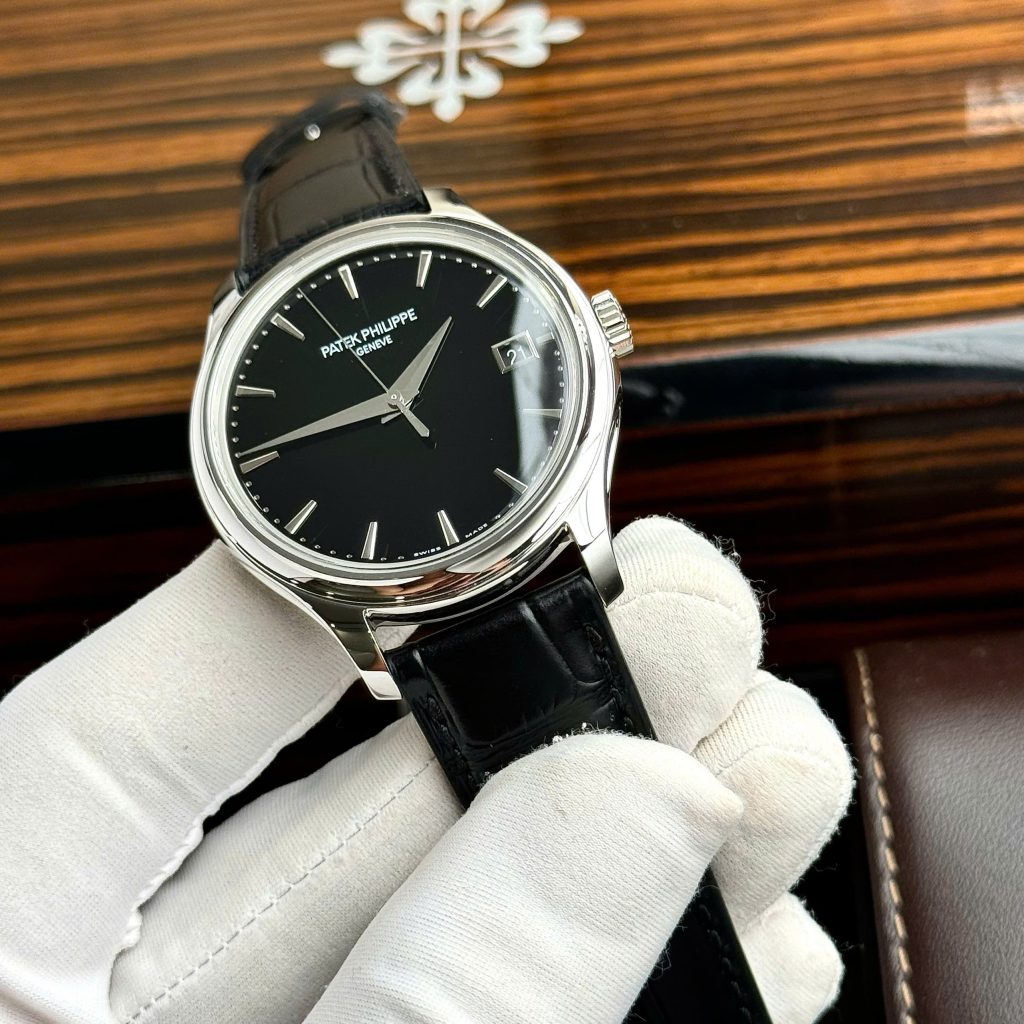Đồng hồ Patek Philippe Calatrava 5227G Super Fake 11 màu đen nhà máy GR 39mm (2)
