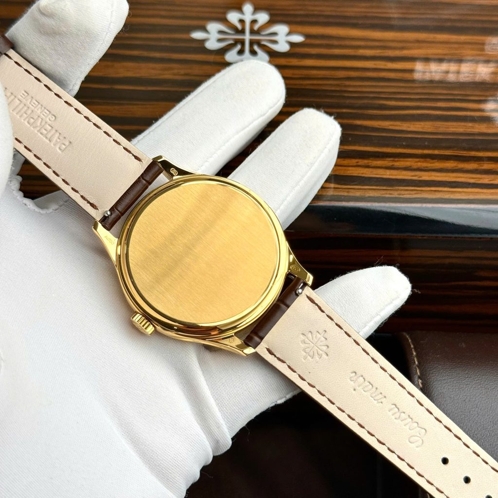 Đồng hồ Patek Philippe Calatrava 5227J Fake 11 Cao Cấp màu vàng nhà máy GR 39mm (2)