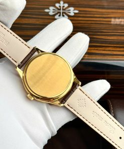 Đồng hồ Patek Philippe Calatrava 5227J Fake 11 Cao Cấp màu vàng nhà máy GR 39mm (2)