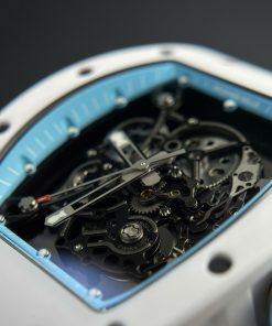 Đồng hồ Richard Mille RM055 Bubba Watson Rep 11 cao cấp vỏ gốm trắng BBR factory 45mm (2)