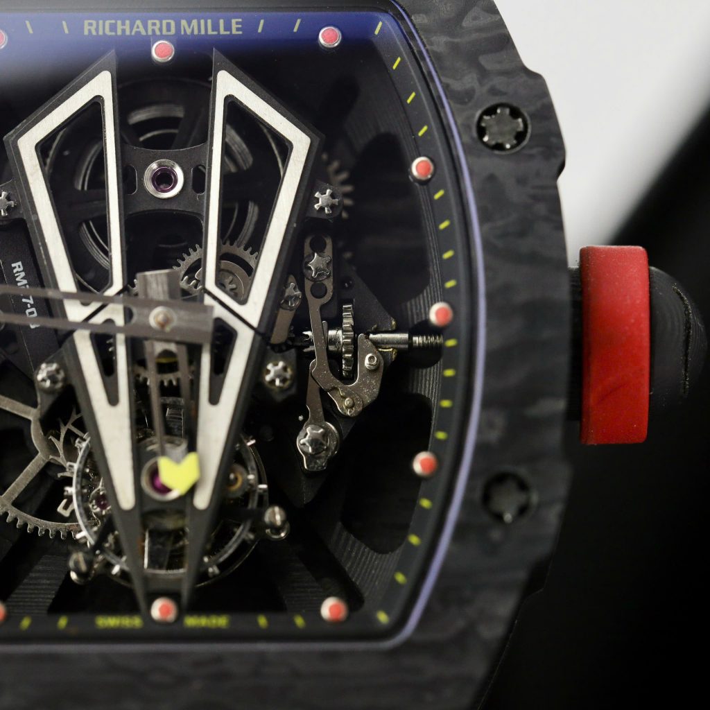 Đồng hồ Richard Mille RM27-03 Tourbilon Rep 11 cao cấp vỏ carbon 44mm (2)