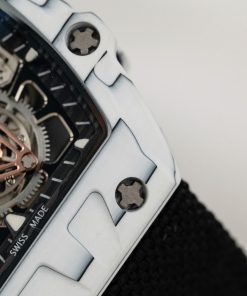 Đồng hồ Richard Mille RM27-05 Replica 11 vỏ carbon màu trắng siêu nhẹ 37 (1)