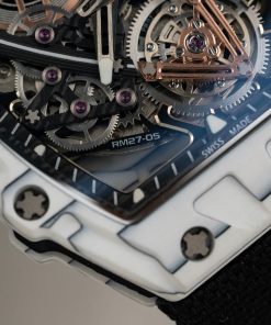 Đồng hồ Richard Mille RM27-05 Replica 11 vỏ carbon màu trắng siêu nhẹ 37 (1)