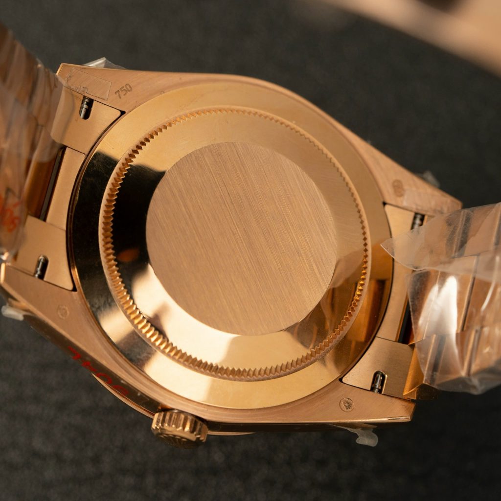 Đồng hồ Rolex Day-Date 228235 cọc số la mã trọng lượng 186gram Replica 1 1 nhà máy QF 40mm (2)