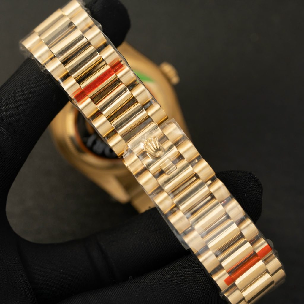 Đồng hồ Rolex Day-Date 228235 mặt vàng champagne Rep 11 tinh chỉnh 186gram QF 40mm (2)