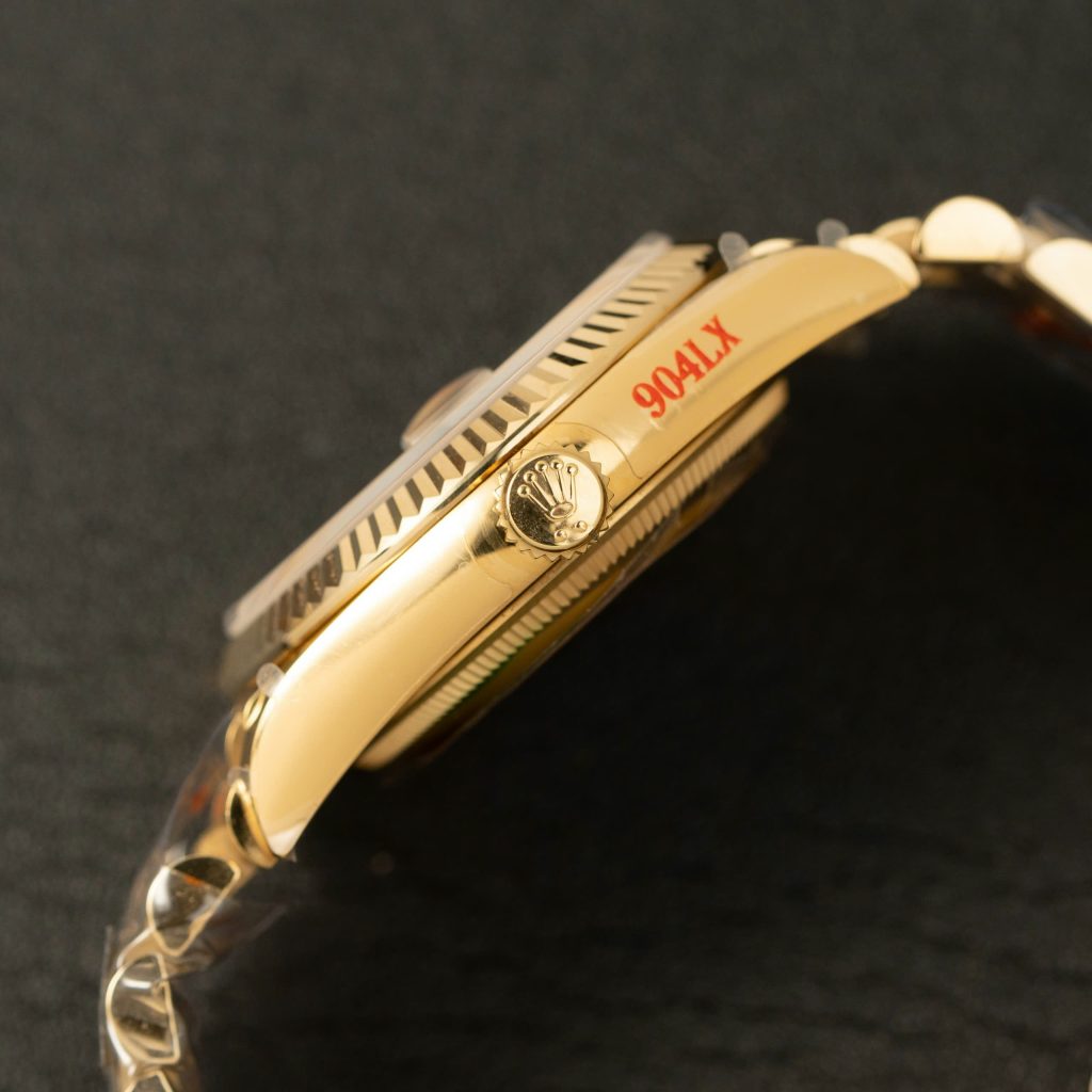 Đồng hồ Rolex Day-Date 228235 mặt vàng champagne Rep 11 tinh chỉnh 186gram QF 40mm (2)