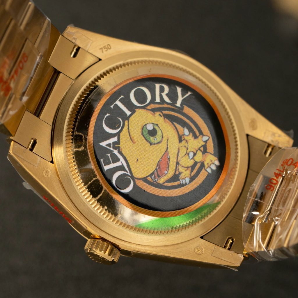 Đồng hồ Rolex Day-Date 228235 mặt vàng champagne Rep 11 tinh chỉnh 186gram QF 40mm (2)