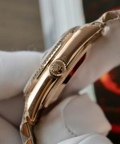 Đồng hồ Rolex Day-Date Fake 11 Cao Cấp mặt chocolate nhà máy EW 36mm (2)