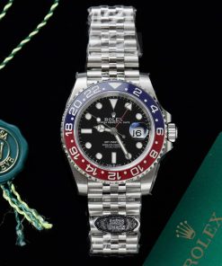 Đồng hồ Rolex GMT-Master II 126710BLRO Pepsi V3 Rep 11 dây Jubilee nhà máy Clean 40mm (2)