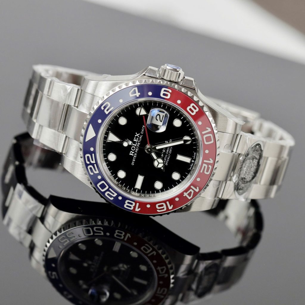 Đồng hồ Rolex GMT-Master II 126710BLRO Pepsi V3 dây Oyster nhà máy Clean 40mm (2)