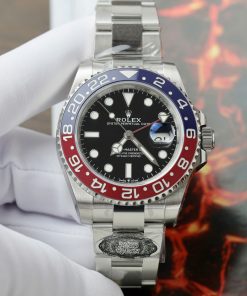 Đồng hồ Rolex GMT-Master II 126710BLRO Pepsi V3 dây Oyster nhà máy Clean 40mm (2)