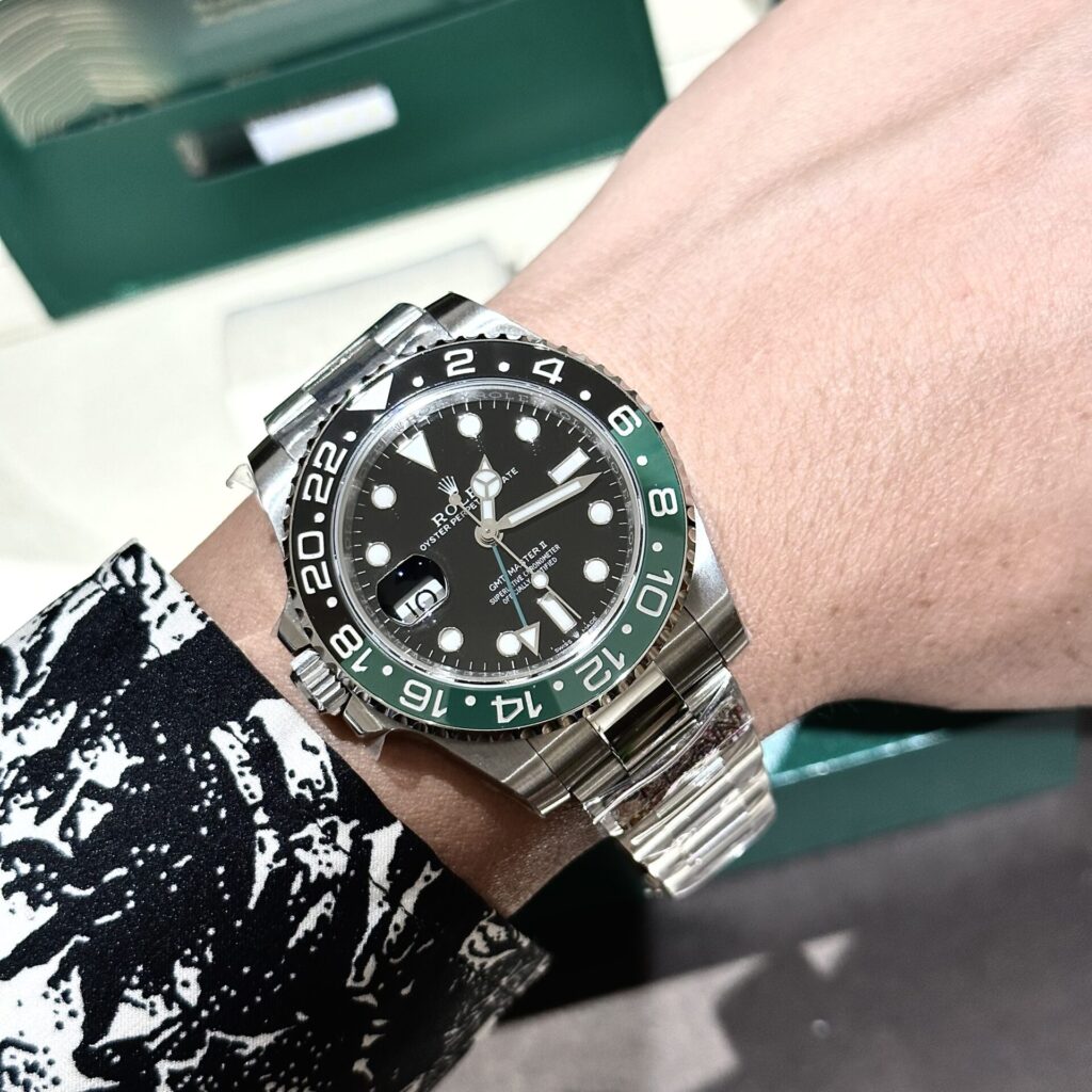 Đồng hồ Rolex GMT-Master II 126720VTNR Sprite Rep 11 dây oyster nhà máy Clean 40mm (2)