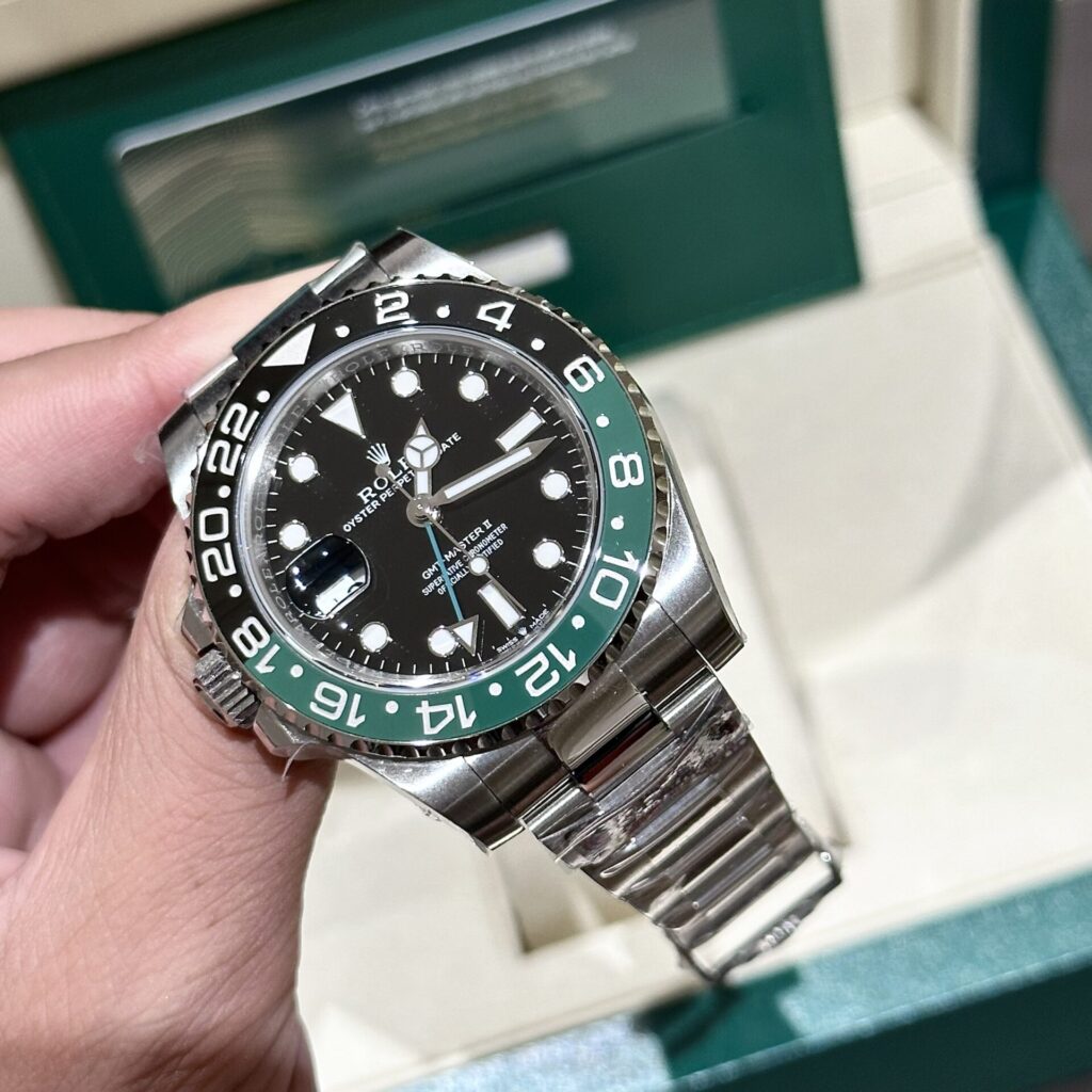 Đồng hồ Rolex GMT-Master II 126720VTNR Sprite Rep 11 dây oyster nhà máy Clean 40mm (2)