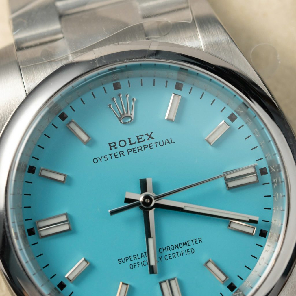 Đồng hồ Rolex Oyster Perpetual 124300 Replica 1 1 mặt tiffany nhà máy Clean 41mm (2)