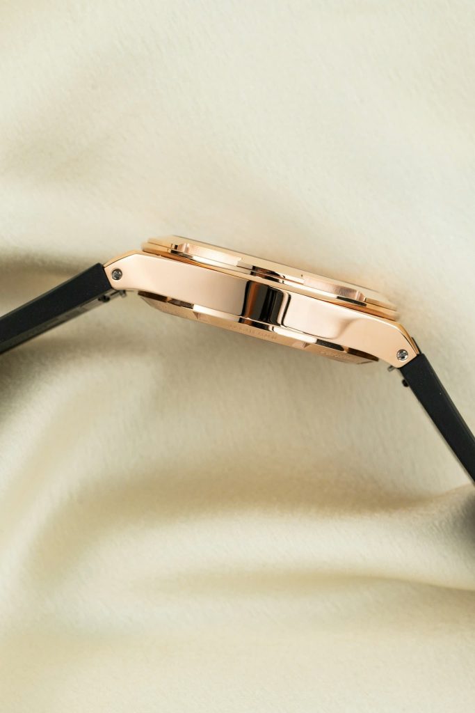 Đồng hồ Vacheron Constantin Overseas Dual Time 4500V mạ vàng hồng mặt trắng Rep 11 cao cấp 41mm (2)